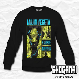DB27 Majin Vegeta - Dragon Ball / Crewneck - Poleron Polo