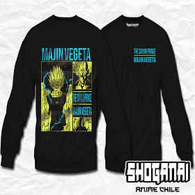 DB27 Majin Vegeta - Dragon Ball / Crewneck - Poleron Polo