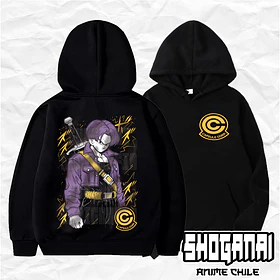 DB28 Trunks del Futuro - Dragon Ball / Hoddie - Poleron Canguro