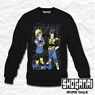DB29 Androides N°17 y N°18 - Dragon Ball / Crewneck - Poleron Polo 1