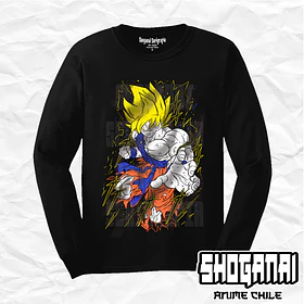 DB30 Goku SSJ - Dragon Balll / Polera manga larga