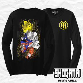 DB30 Goku SSJ - Dragon Ball / Polera manga larga
