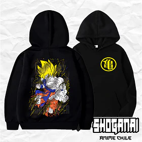 DB30 Goku SSJ - Dragon Ball / Hoddie - Poleron Canguro
