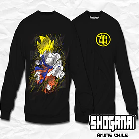 DB30 Goku SSJ - Dragon Ball / Crewneck - Poleron Polo