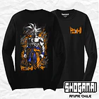 DB31 Goku Ultra Instinto - Dragon Ball / Polera manga larga 1