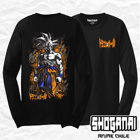 DB31 Goku Ultra Instinto - Dragon Ball / Polera manga larga