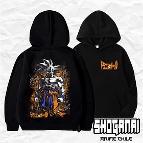 DB31 Goku Ultra Instinto - Dragon Ball / Hoddie - Poleron Canguro
