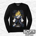 DB32 Majin Vegeta - Dragon Balll / Polera manga larga 1