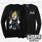 DB32 Majin Vegeta - Dragon Ball / Polera manga larga 1
