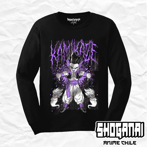 DB33 Gotenks - Dragon Balll / Polera manga larga 1