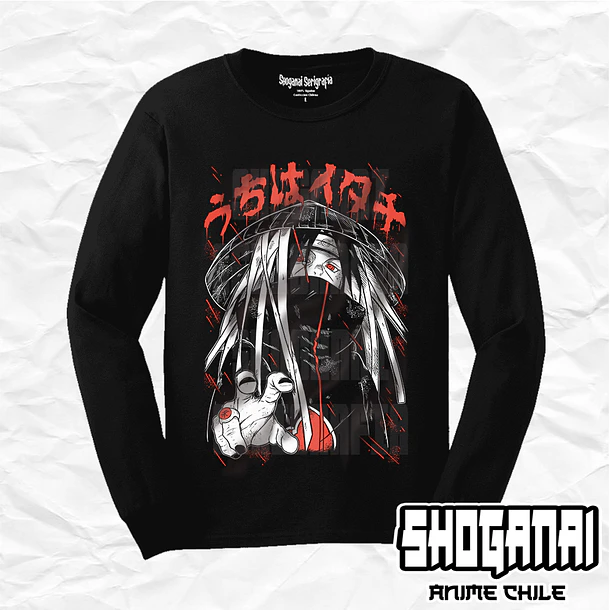 NAR32 Itachi Uchiha - Naruto / Polera manga larga 1