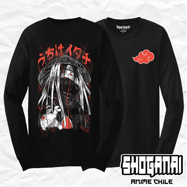 NAR32 Itachi Uchiha - Naruto / Polera manga larga 1