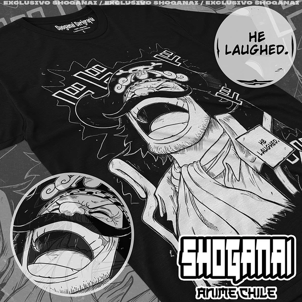 OP64 Gol D. Roger - One Piece / Polera manga corta 1