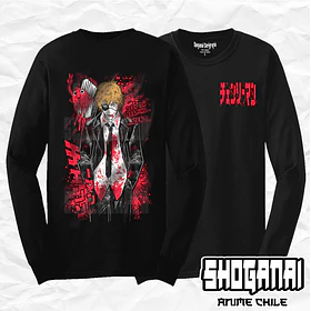 CHSM26 Denji - Chainsawman / Polera manga larga