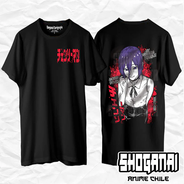 CHSM27 Reze - Chainsawman / Polera manga corta 1