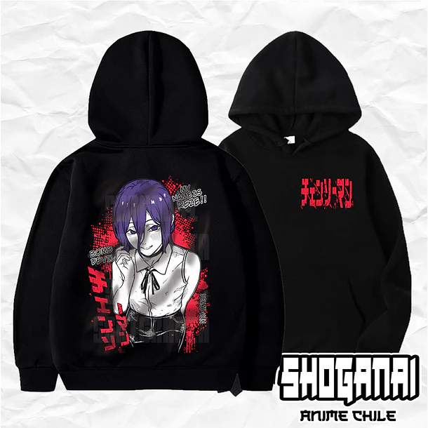 CHSM27 Reze - Chainsawman / Hoddie - Poleron Canguro 1