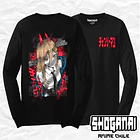 CHSM28 Power - Chainsawman / Polera manga larga 1