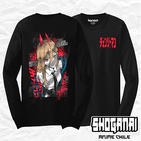 CHSM28 Power - Chainsawman / Polera manga larga