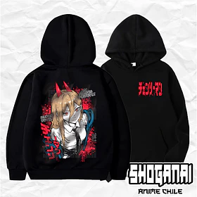 CHSM28 Power - Chainsawman / Hoddie - Poleron Canguro