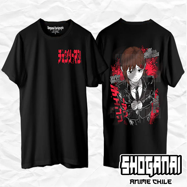 CHSM29 Kobeni Higashiyama - Chainsawman / Polera manga corta 1