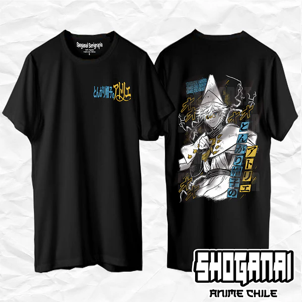 WHA01 Qifrey - Witch Hat Atelier / Polera manga corta 1