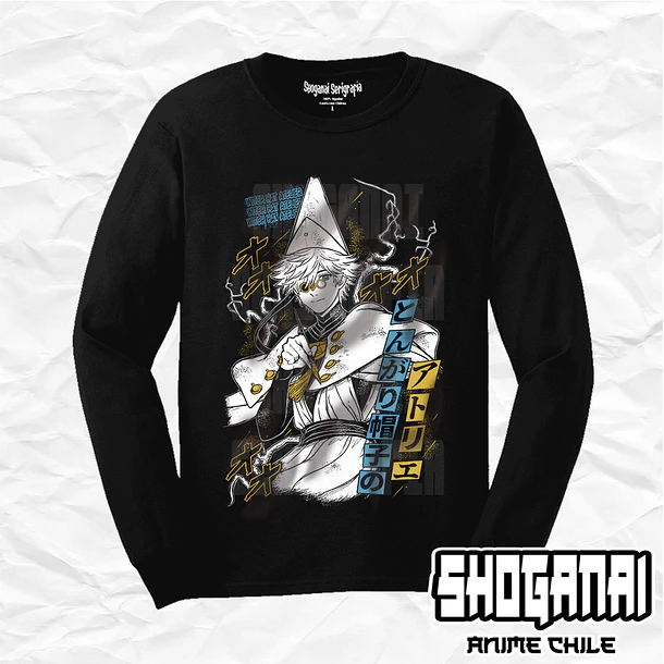 WHA01 Qifrey - Witch Hat Atelier / Polera manga larga 1