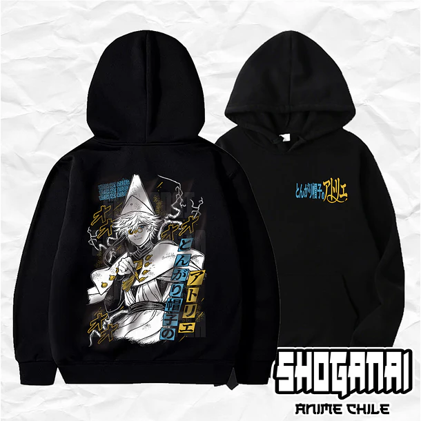 WHA01 Qifrey - Witch Hat Atelier / Hoddie - Poleron Canguro 1
