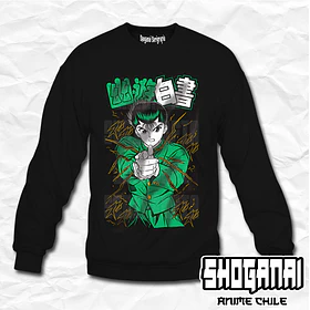 YH01 Yusuke Urameshi - Yu Yu Hakusho / Crewneck - Poleron Polo