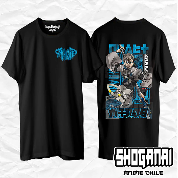 GCH07 Zanka Nijiku - Gachiakuta / Polera manga corta 1