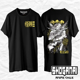 JJK90 Mahoraga (General Divino de las Ocho Hojas Divergentes del Sila) - Jujutsu Kaisen Modulo / Polera manga corta