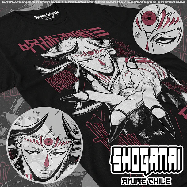 JJK91 Dabura Karaba - Jujutsu Kaisen Modulo / Polera manga corta 1
