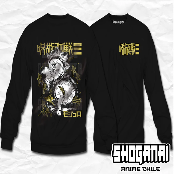 JJK92 Maru - Jujutsu Kaisen Modulo / Crewneck - Poleron Polo 1
