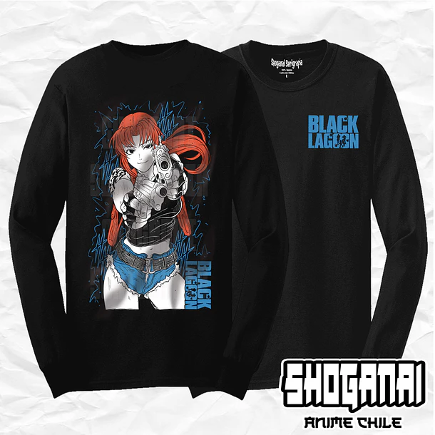 BLN01 Revy - Black Lagoon / Polera manga larga 1