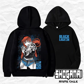 BLN01 Revy - Black Lagoon / Hoddie - Poleron Canguro