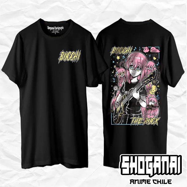BTR01 Hitori Gotoh - Bocchi The Rock / Polera manga corta 1