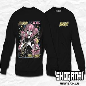 BTR01 Hitori Gotoh - Bocchi The Rock / Crewneck - Poleron Polo