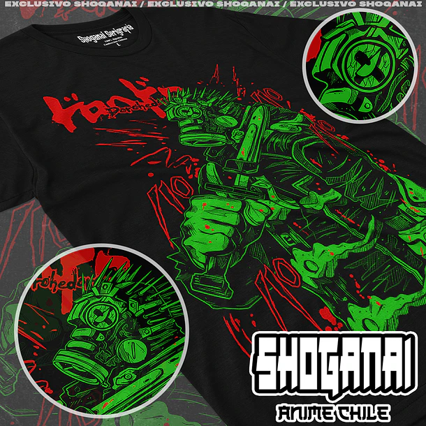 DHD04 Caiman - Dorohedoro / Polera manga corta 1