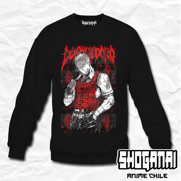 DHD06 Shin - Dorohedoro / Crewneck - Poleron Polo 1
