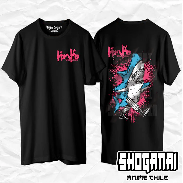 DHD09 Ebisu Shark - Dorohedoro / Polera manga corta 1