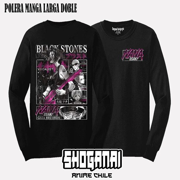 NANA01 Black Stones - NANA - ADULTO 5