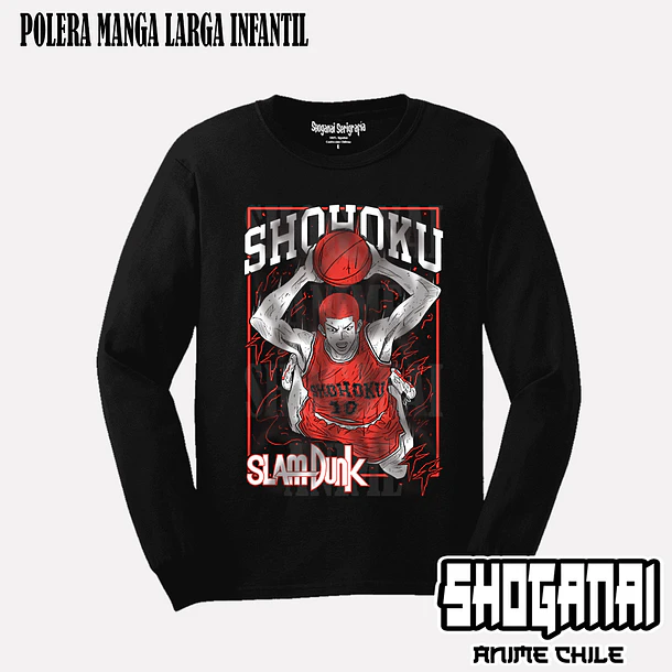 SD04 Hanamichi Sakuragi - SLAM DUNK - INFANTIL 3
