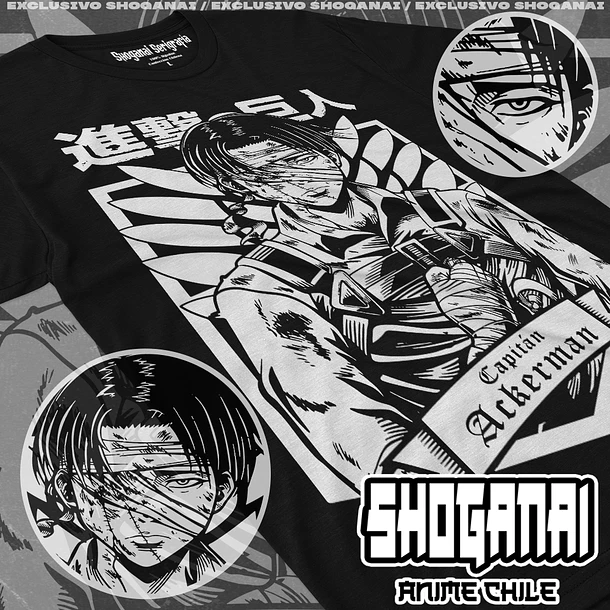 SNK02 Levi Ackerman - SHINGEKI NO KYOJIN - ADULTO 1
