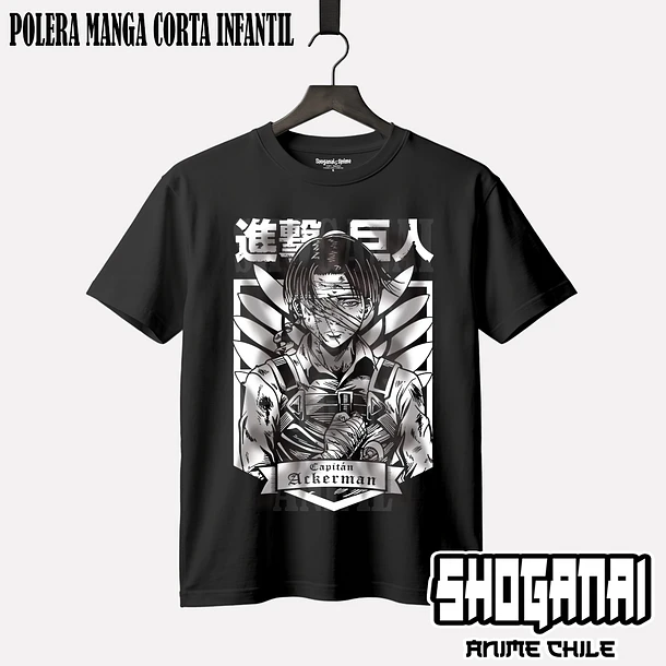 SNK02 Levi Ackerman - SHINGEKI NO KYOJIN - INFANTIL 1