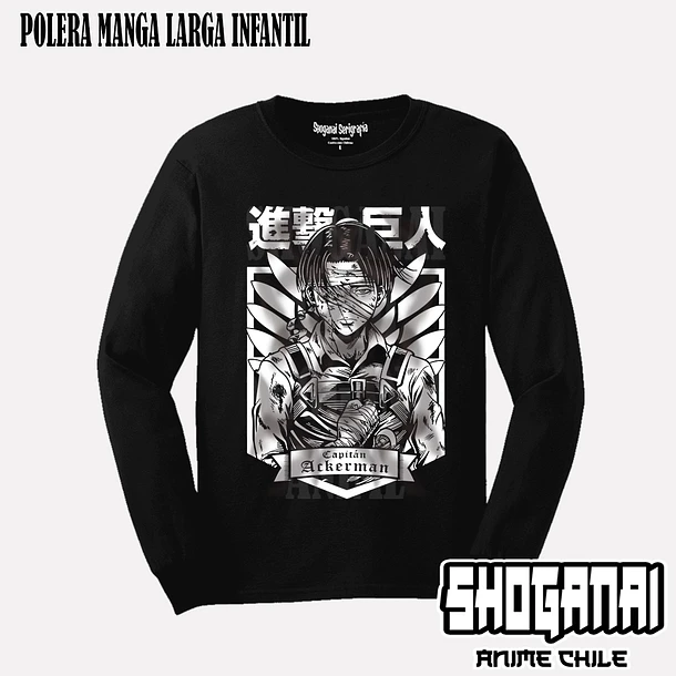 SNK02 Levi Ackerman - SHINGEKI NO KYOJIN - INFANTIL 4