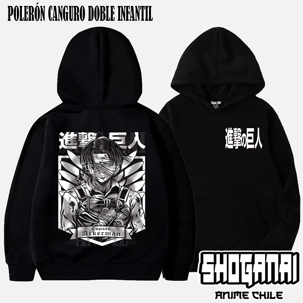 SNK02 Levi Ackerman - SHINGEKI NO KYOJIN - INFANTIL 6