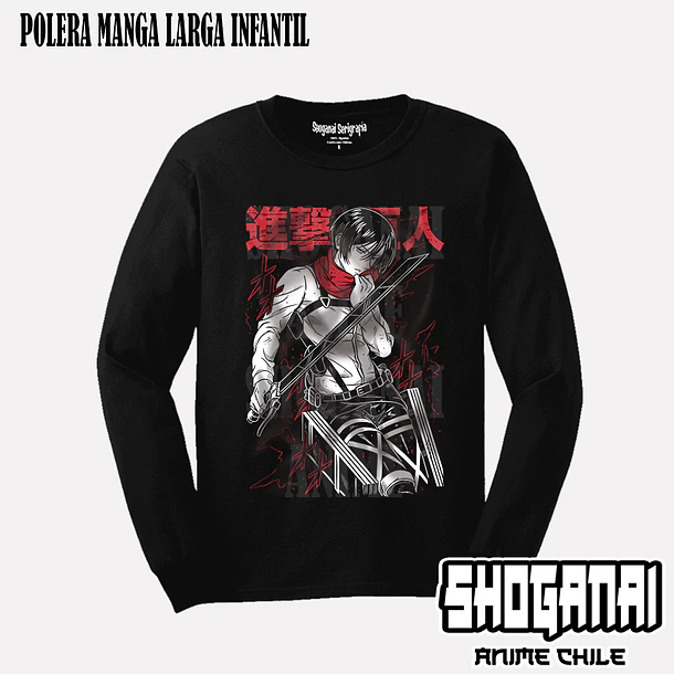 SNK03 Mikasa Ackerman - SHINGEKI NO KYOJIN - INFANTIL 3
