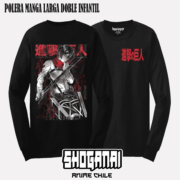 SNK03 Mikasa Ackerman - SHINGEKI NO KYOJIN - INFANTIL 4