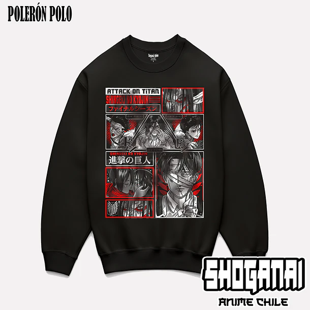 SNK07 Eren, Mikasa y Levi - SHINGEKI NO KYOJIN - ADULTO 6
