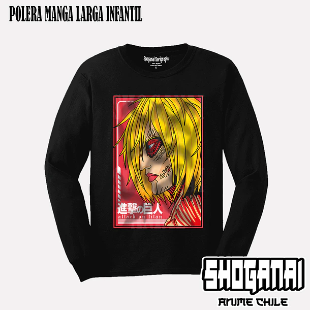 SNK10 Annie Leonhart - SHINGEKI NO KYOJIN - INFANTIL 3