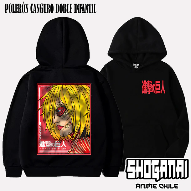 SNK10 Annie Leonhart - SHINGEKI NO KYOJIN - INFANTIL 5